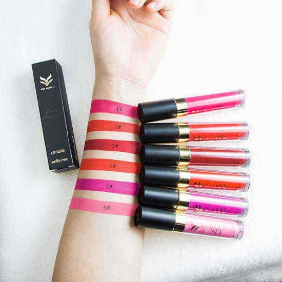 12 Colors Matte Lip Gloss Long Lasting Waterproof Beauty Makeup