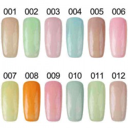 12 Colors Nail Art Jelly Extend UV Gel Varnish Extension Builder Manicure Glue