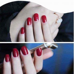 12 Colors Nano Wine Red Color System Nail Art UV Gel Polish Soak-off 12ml