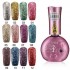 12 Colors Stars Bright Round Glitter Micro Grain Nail Art UV Gel Polish Soak Off Gorgeous