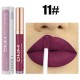 12 Colors Threaded Tube Lip Gloss Matte Liquid Lipstick Makeup Long-Lasting