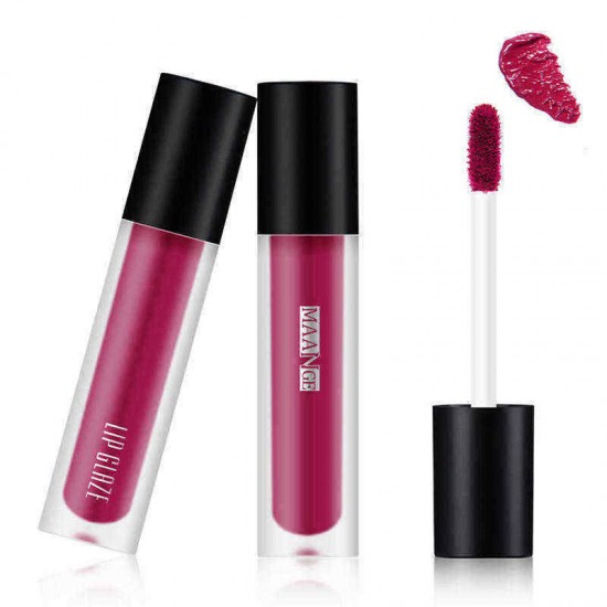 12 Colors Velvet Lip Gloss Matte Lip Makeup Long-Lasting Waterproof