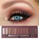 12 Colors Warm Brown Eye Shadow Palette Matte Shimmer Cosmetic