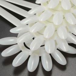 120 Tips Nail Polish Display Practice Fan Board Sticks Wheel