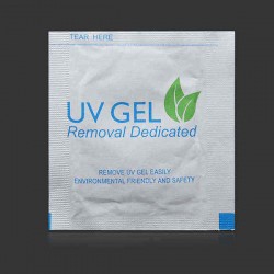 12Pcs Environmental Acrylic UV Gel Nail Polish Wipes Remover Pads