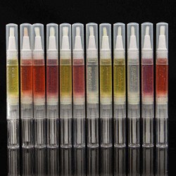 12Pcs Nutritious Treatment Cuticle Revitalizer Oil Pen Mixed Taste Nail Art Care Manicure Set