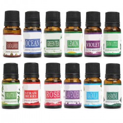 12pcs Aromatherapy Essential oil for Air Diffuser Aroma Therapy Humidifier