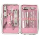 12pcs Stainless Steel Manicure Tools Set Travel Nail Nipper File Clipper Tweezers Eyebrow Scissors 12pcs Stainless Steel Manicure Tools Set Travel Nail Nipper File Clipper Tweezers Eyebrow Scissors