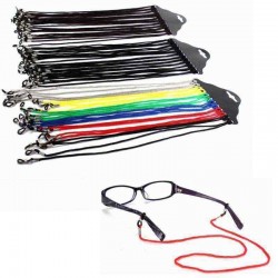 12x Glasses Lanyard Cord Strap Neck Cord Adjustable Eyeglasses Reading String