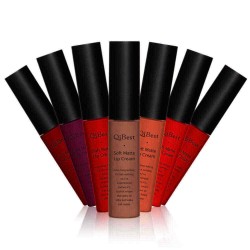 15 Colors Qibest Matte Lip Gloss Waterproof Long-lasting Kissproof Lipstick Makeup
