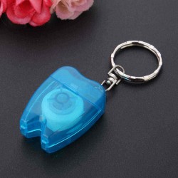 15m Mint Portable Key Chain Dental Tooth Floss Flossing Teeth Oral Clean Gum Care Tool Keyring