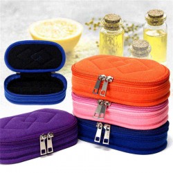 15ml 5 Bottles Essential Oil Carrying Case Handheld Bags Storage Travel Holder