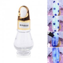 15ml Nail Art Dizzy Dye Liquid Clear Varnish Magic Water Flowering Blossom Marble Painting Design