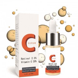 15ml Vitamin C 20% Retinol 2.5% Serum Brightening Whitening Anti-Aging Moisture Essence