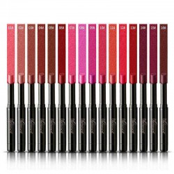 16 Colors Matte Velvet Lipstick Pencil Nude Lip Stick Pen Lip Comestic Long Lasting