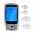 16 Modes Portable Electric Pulse TENS EMS Massager Therapy Machine Dual Output