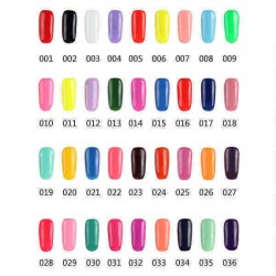 18ml Phototherapy Nail Art Soak off UV Gel Polish 1-36 Colors