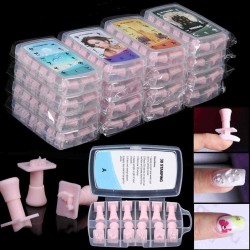 192Pcs 3D Nail Art Stamping Multi Pattern Acrylic Gel Polish Printing Tools