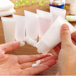1PC 10ml Travel Empty Cosmetic Cream Lotion Shampoo Tube Container Colorful