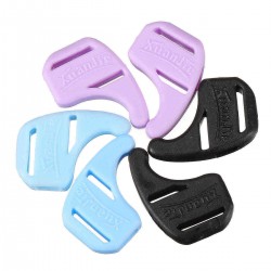 1Pair Colorful Silicone Anti-slip Glasses Cover Sports Temple Tips for Reading Glasses Sunglasses