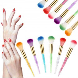 1Pc Gold Colorful Acrylic UV Gel Nail Art Builder Brush Pen Design