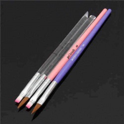 1Pcs DIY Design Nail Brush Pen Drawing Painting Carving Flower UV Gel Polish Manicure Tools