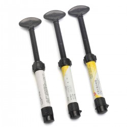 1Pcs Dental Light Cure Micro Hybrid Resin 3 Types Composite Syringe Shade For Teeth