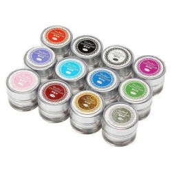 1pc 3D Carving UV Sculpture Gel Nail Art Manicure Design DIY 12 Colors to Choose