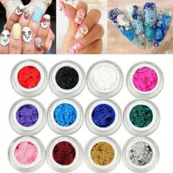 1pc 3D Carving UV Sculpture Gel Nail Art Manicure Design DIY 12 Colors to Choose