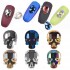 1pc 3D Skull Nail Rhinestones Skeleton Flat Bottom AB Color Nails Art Decoration Jewelry Manicure