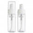1pc 50ml Empty Transparent Refilliable Bottles Perfume Lotion Spray Shampoo Pump Dispenser