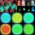 1pc Luminous Nails Powder Halloween Fluorescent Glow Decoration Dust Colorful Manicure Tools