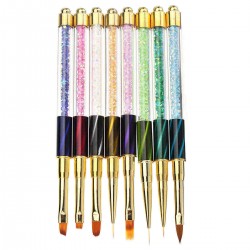 1pc Nail Art Brush Painting Drawing Flower DIY Design Polish UV Gel Liner
