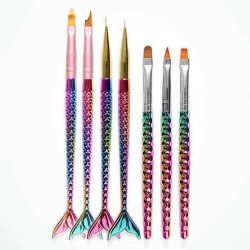 1pc Nail Art Pen Mermaid DIY Drawing Design And Line Painting Manicure Dotting Tools