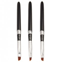 1pc Oblique Head Nail Art Brush Pen DIY Design 5Pcs Art Acrylic UV Gel Painting