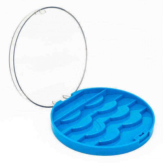 2 Colors 4 Pairs False Eyelashes Storage Box Case Makeup Tools