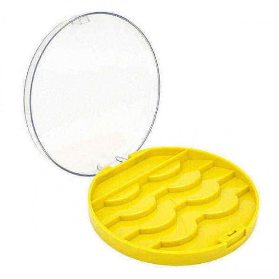2 Colors 4 Pairs False Eyelashes Storage Box Case Makeup Tools