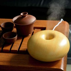 2 Colors Wood Grain Ultra Quiet USB Mini Ultrasonic Anion Diffuser Humidifier Electric Aromatherapy