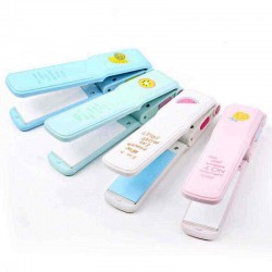 2 IN 1 Professional Styler Flat Iron Hair Straightener Curling Ceramic Panel Cute Fruit Pattern