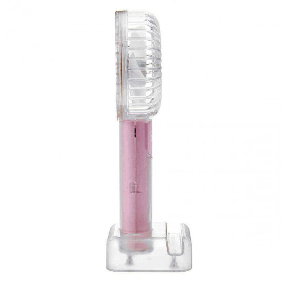 2 In 1 USB Rechargeable Mini Handheld Fan Small Desk Personal Portable Fan Table Fan Mirror Cooling Electric Fan Supplementary Light Function 2 In 1 USB Rechargeable Mini Handheld Fan Small Desk Personal Portable Fan Table Fan Mirror Cooling Electric Fan Supplementary Light Function