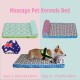 2 Size Pet Bed Dog Cat Puppy Sleeping Manual Massage Cushion Pads Home Kennels Mat