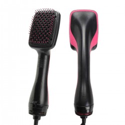 2 in 1 1000W Smoothing Hair Dryer & Paddle Brush Hair Styler Comb Salon Beauty