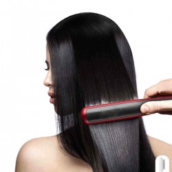 2 in 1 29W Electric Fast Hair Straightener Curling Styling Brush Comb Curler Iron