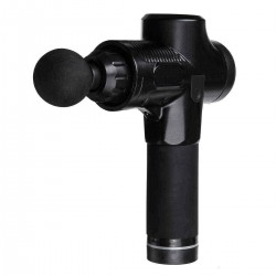 20 Gear Speeds Percussion Massager Electric LCD Deep Vibration Muscle Body Therapy Massager with 4 Massage Head