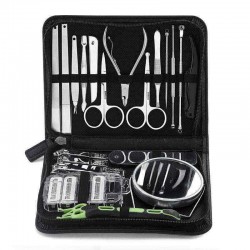 20 Piece Stainless Steel Nail Clipper Set Manicure Tool Blackhead Removal Needle Skin Care Tool
