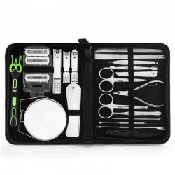 20 Piece Stainless Steel Nail Clipper Set Manicure Tool Blackhead Removal Needle Skin Care Tool