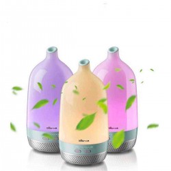 200ML 3 Color Light Air Humidifier LED Ultrasonic Aromatherapy Essential Oil Diffuser Purifier Fog Mist Maker Home