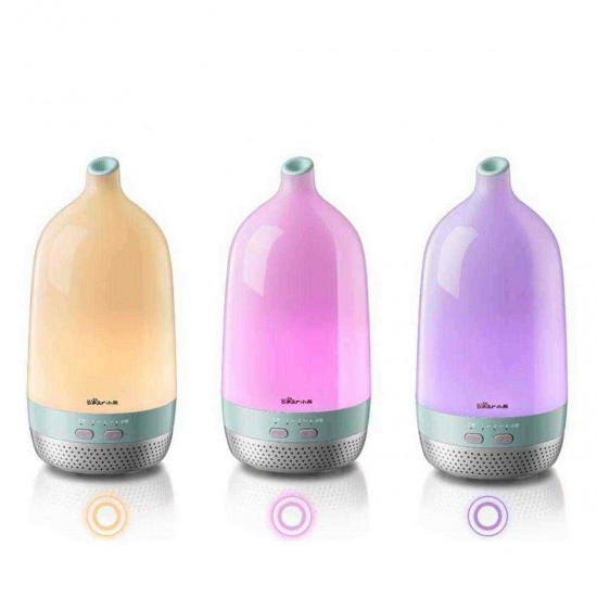 200ML 3 Color Light Air Humidifier LED Ultrasonic Aromatherapy Essential Oil Diffuser Purifier Fog Mist Maker Home