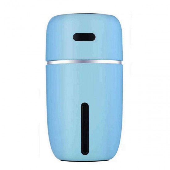 200ML LED Air Humidifier Ultrasonic Cool Mist Purifier USB Rechargeable Home Car Office