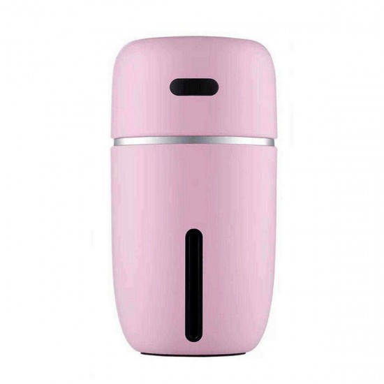 200ML LED Air Humidifier Ultrasonic Cool Mist Purifier USB Rechargeable Home Car Office